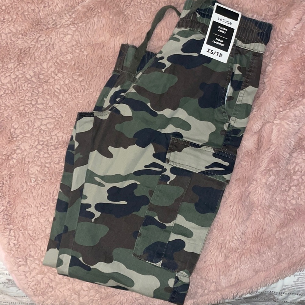 Womens - Cargo Joggers - Camo